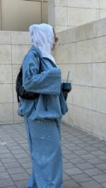 Denim Sparkly Set