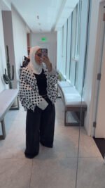 Polkadot oversize jacket - Image 5